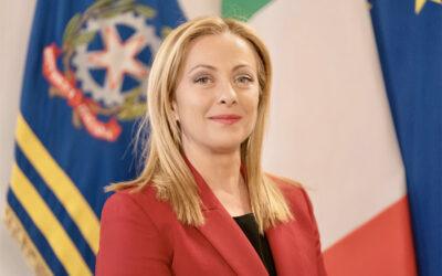 PREMIÄRMINISTERN GIORGIA MELONI