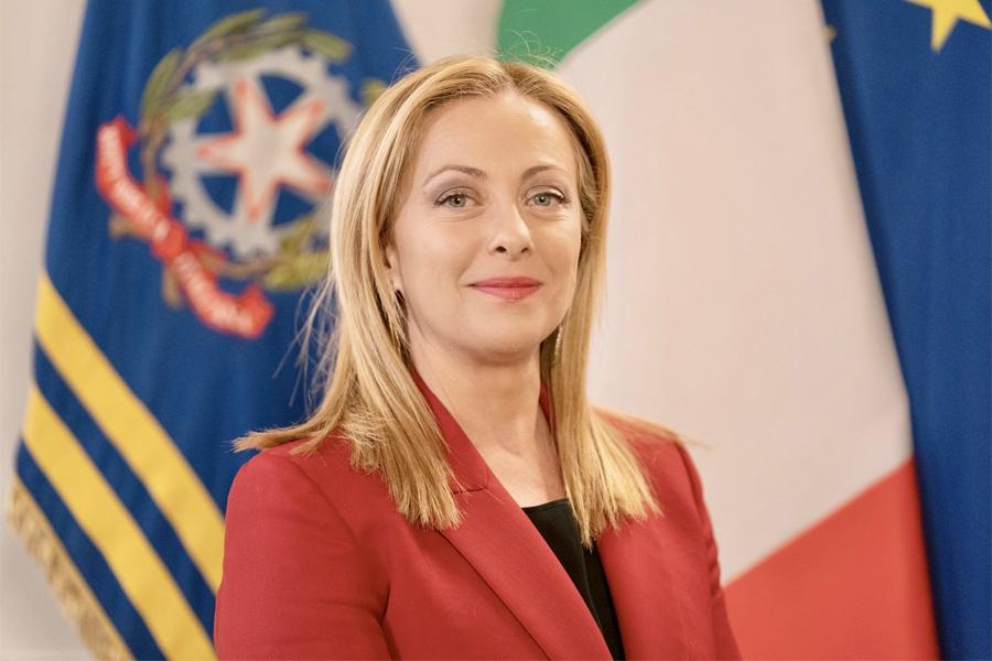 Premiärministern Giorgia Meloni