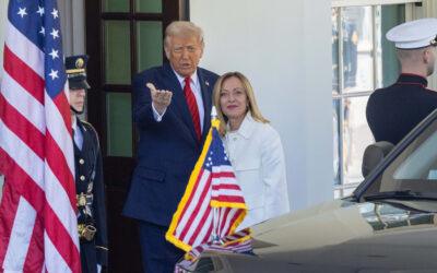 MÖTET MELLAN TRUMP OCH MELONI